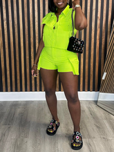 Indiebeautie – Ärmelloses Cargo-Shirt und Shorts-Set